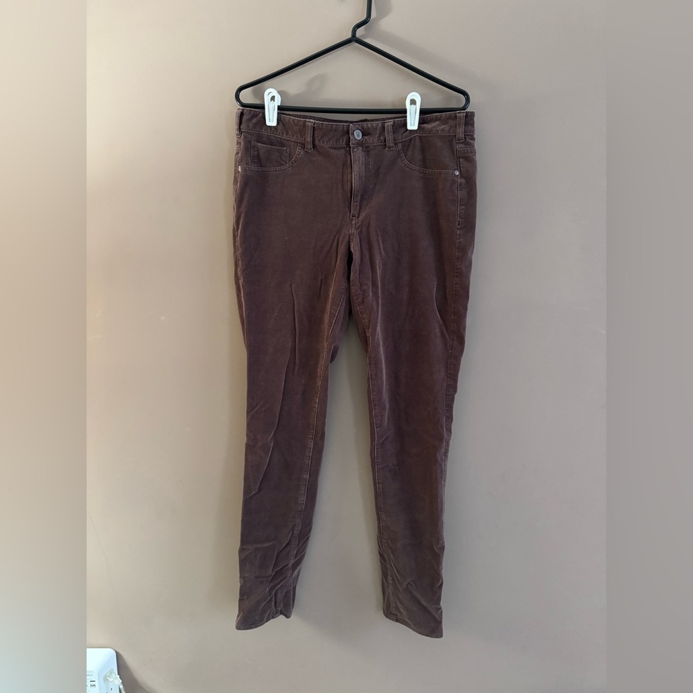 Pilcro and the Letterpress Serif 32 Tall Corduroy Pants